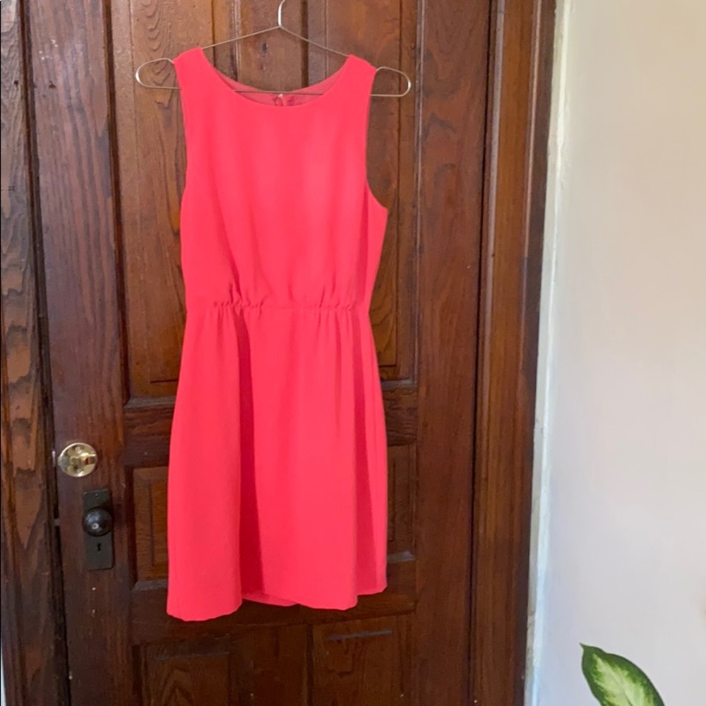Hot NEON pink J Crew A-like Mini